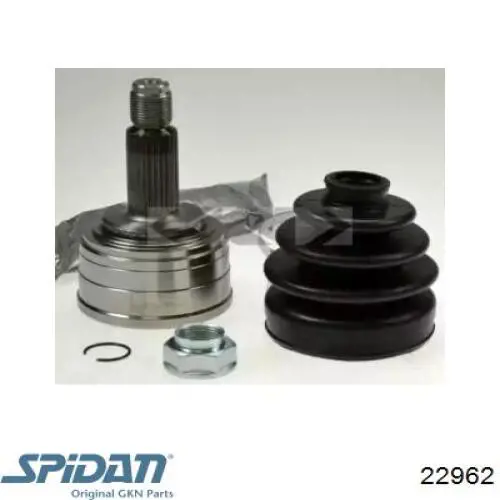 ШРУС наружный передний 22962 GKN-Spidan