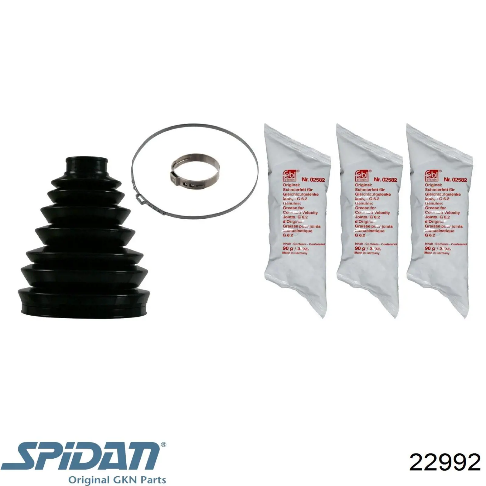 22992 GKN-Spidan Пыльник шарнира привода