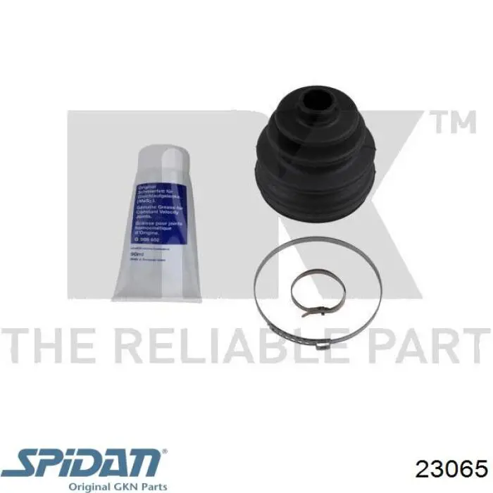 Чехол шруса GKN-Spidan 23065 цена, от 7.80 USD