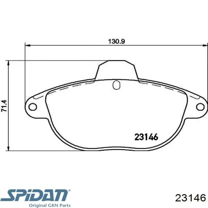 Купить 23146 GKN-Spidan Пыльник гранаты наружный, передний