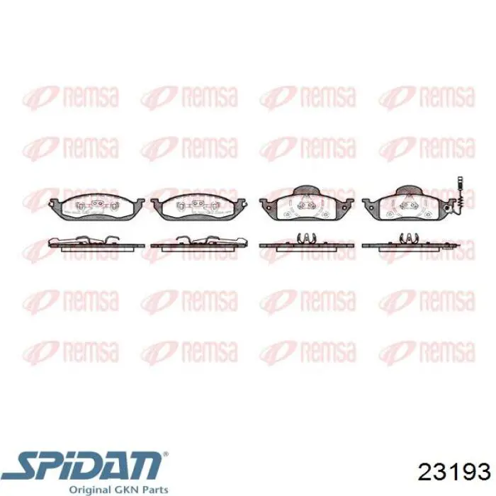 Пыльник ШРУСа внутренний 23193 GKN-Spidan