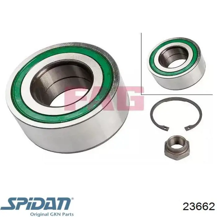 Пыльник ШРУСа передней полуоси наружный GKN-Spidan 23662
