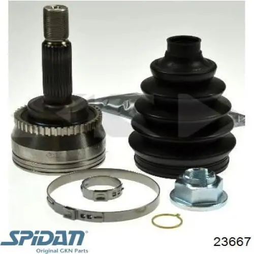 ШРУС наружный передний 23667 GKN-Spidan