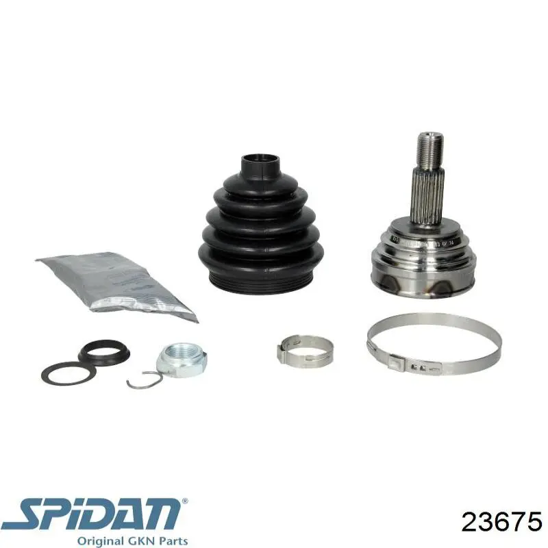 ШРУС наружный передний 23675 GKN-Spidan