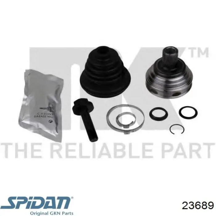 Граната колесная GKN-Spidan 23689 цена, от 30.41 USD