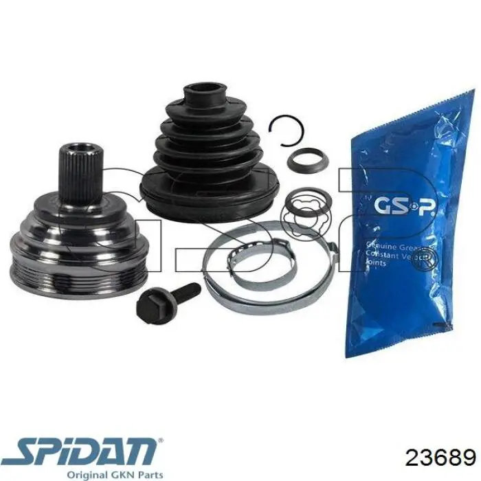 ШРУС наружный передний 23689 GKN-Spidan