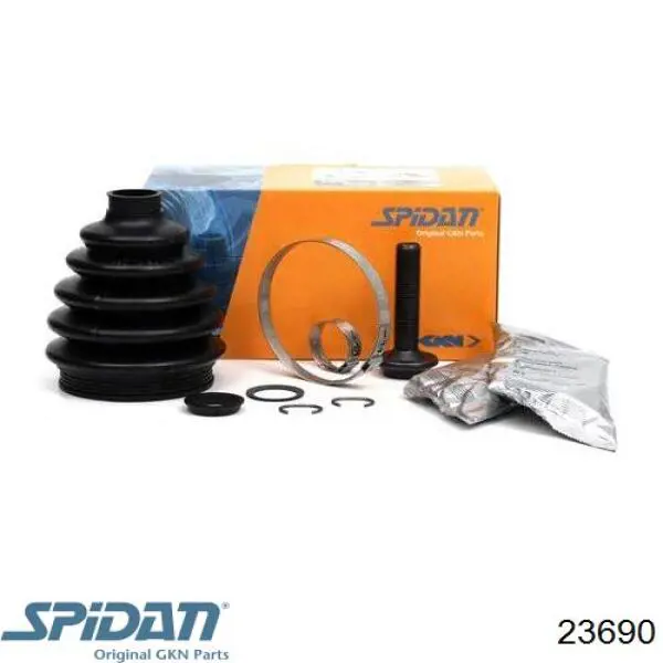 Пыльник ШРУСа задней полуоси наружный 23690 GKN-Spidan