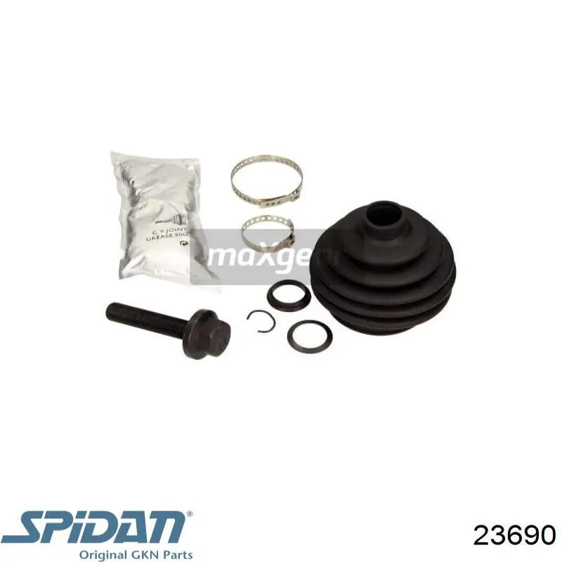 Пыльник ШРУСа задней полуоси наружный 23690 GKN-Spidan