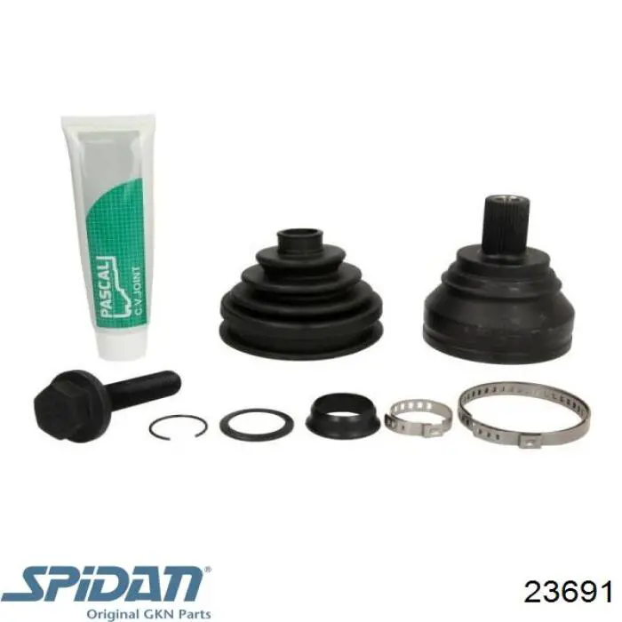 Граната колесная GKN-Spidan 23691 цена, от 53.72 USD