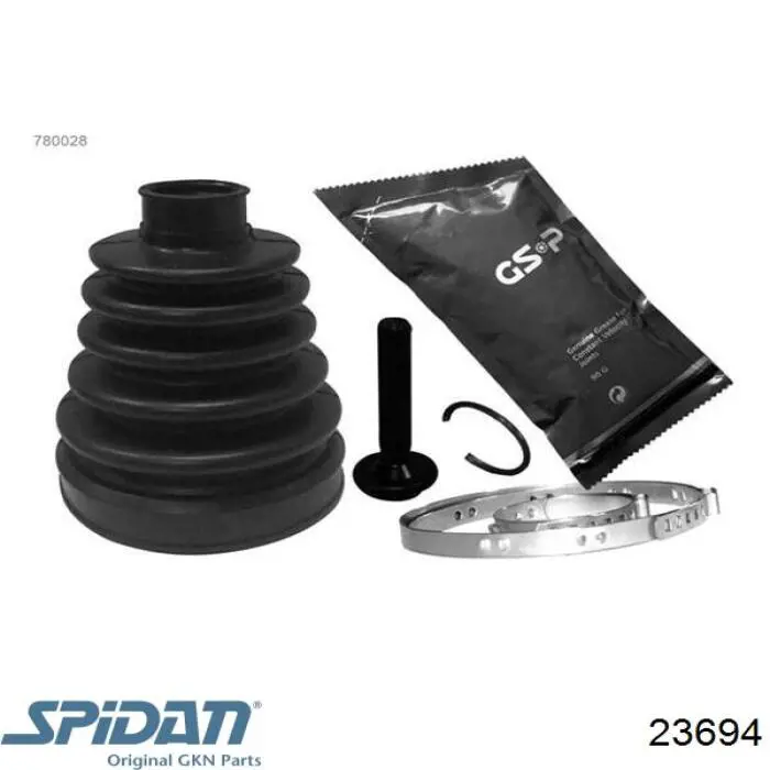 Чехол шруса GKN-Spidan 23694 цена, от 14.15 USD