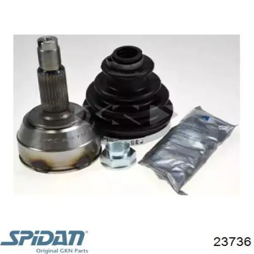 ШРУС наружный передний 23736 GKN-Spidan