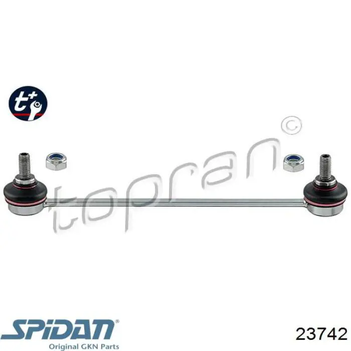 Привод правый GKN-Spidan 23742