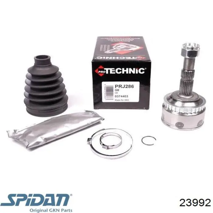 ШРУС наружный передний 23992 GKN-Spidan