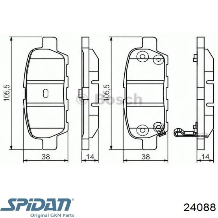 Правая полуось 301080 Trakmotive/Surtrack