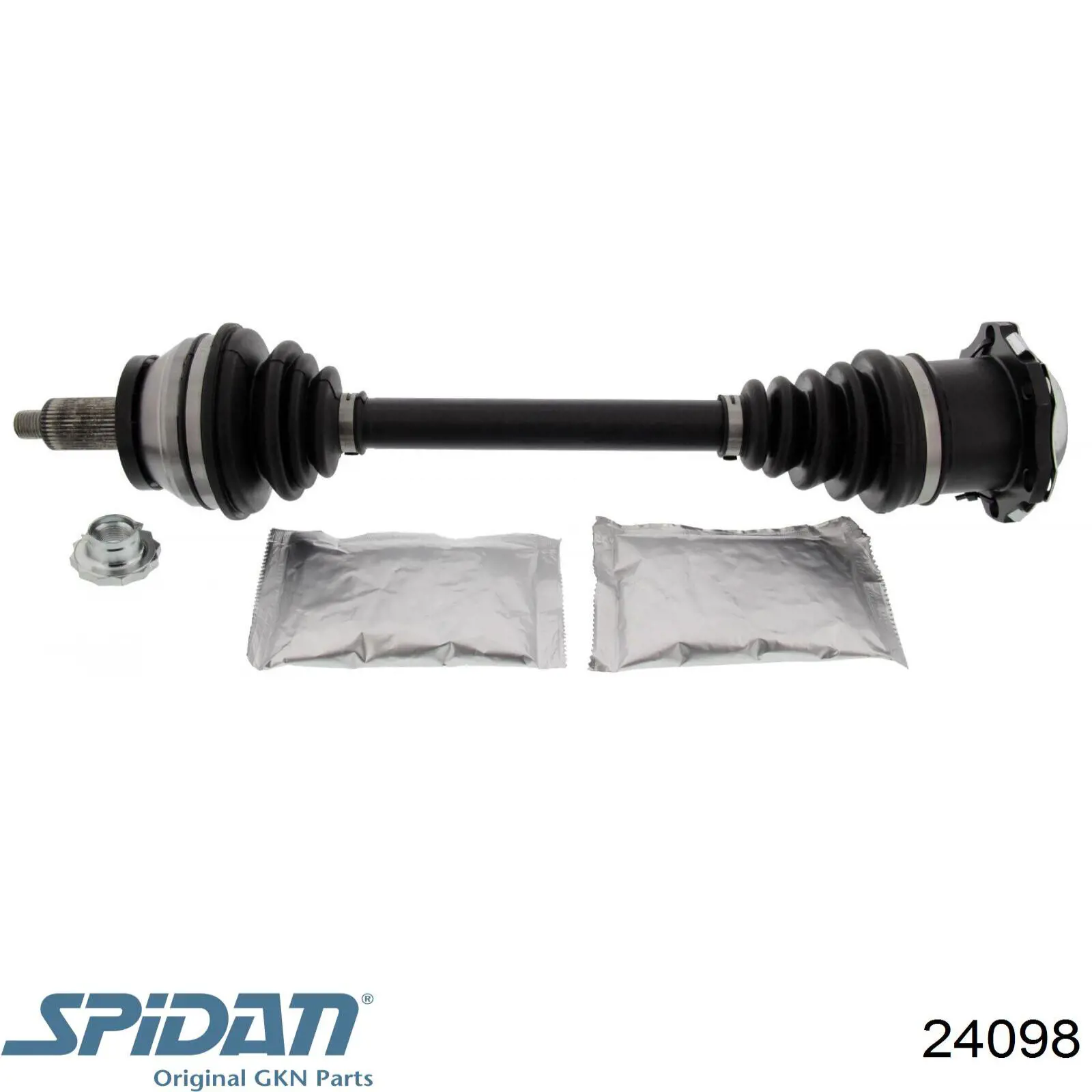 Левая полуось 24098 GKN-Spidan