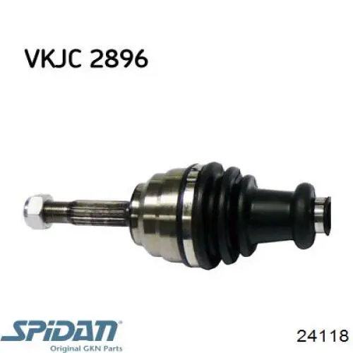 Купить 24118 GKN-Spidan Вал приводной правый