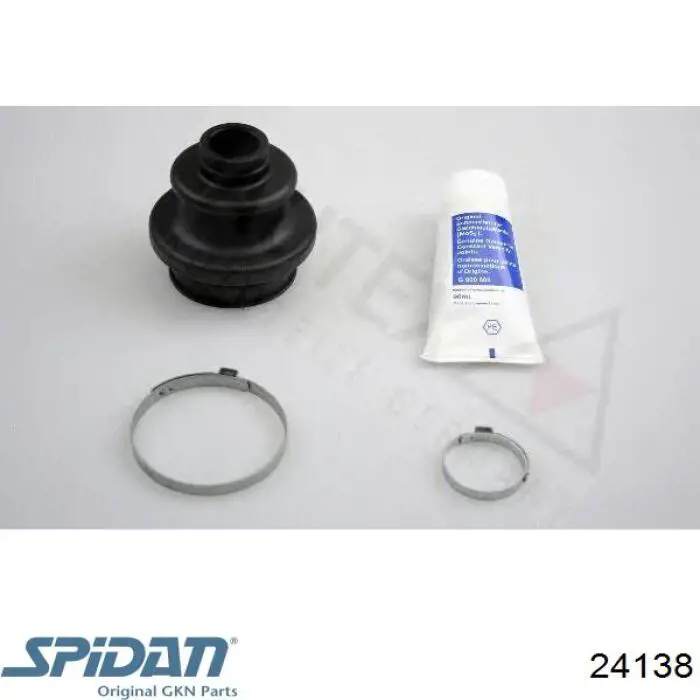 Пыльник ШРУСа наружный, задней полуоси GKN-Spidan 24138