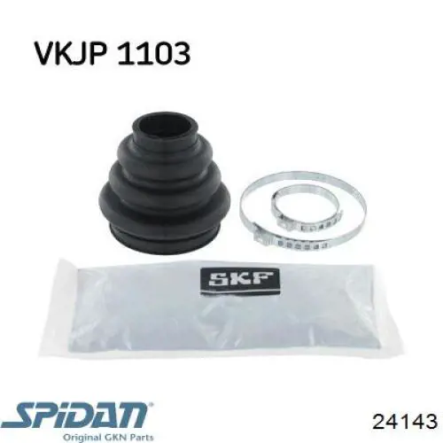 Пыльник наружной гранаты, задней полуоси GKN-Spidan 24143 цена, от 22.78 USD