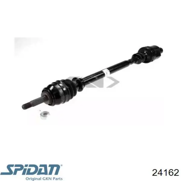 Правая полуось 24162 GKN-Spidan