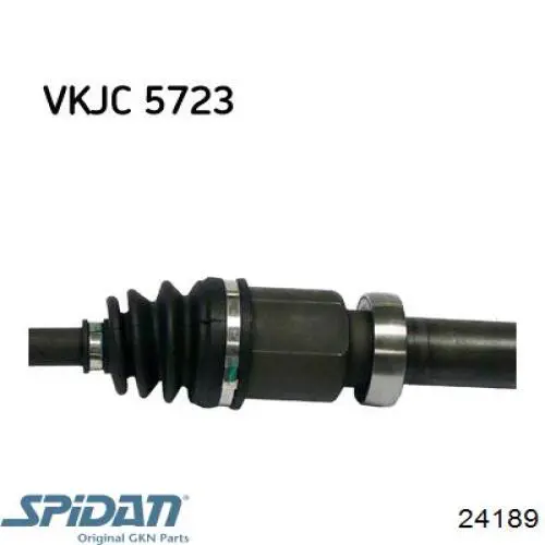 1697490 Ford Полуось передняя, правая