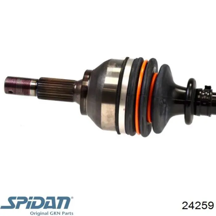 Левая полуось 24259 GKN-Spidan