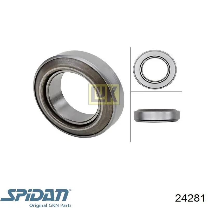 Купить 24281 GKN-Spidan Пыльник гранаты наружный, передний