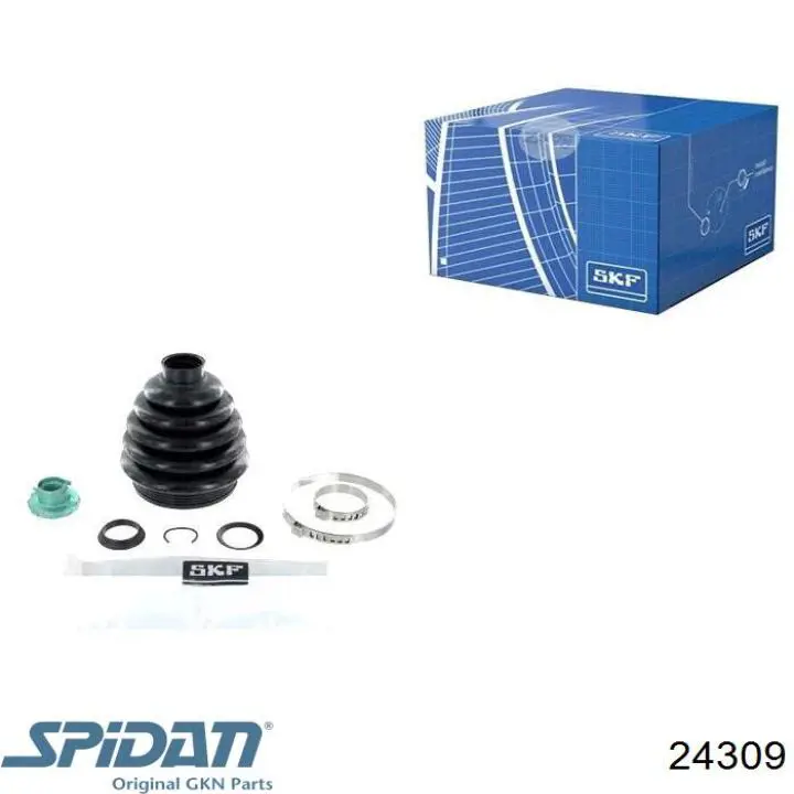 Чехол шруса GKN-Spidan 24309 цена, от 18.32 USD
