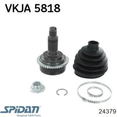 ШРУС наружный передний 24379 GKN-Spidan