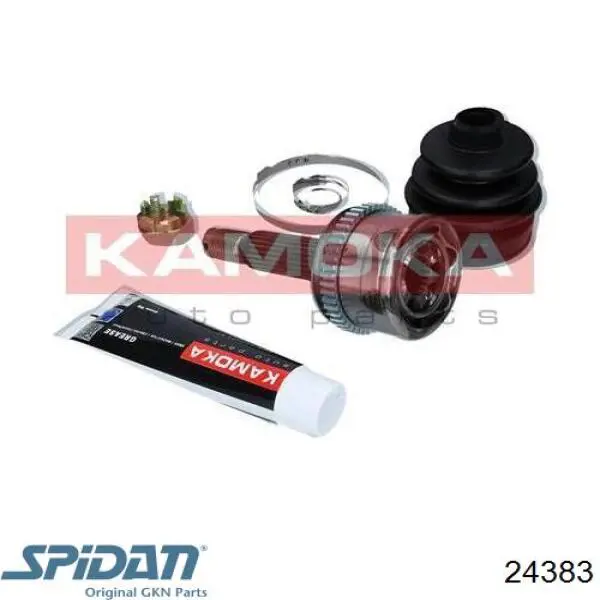 ШРУС наружный GKN-Spidan 24383