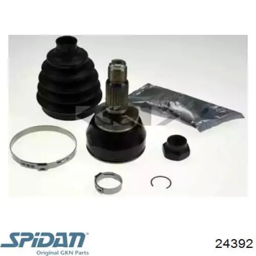 ШРУС внутренний передний 24392 GKN-Spidan