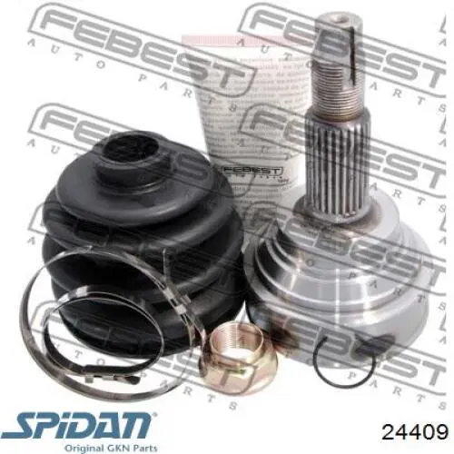 ШРУС наружный передний 24409 GKN-Spidan