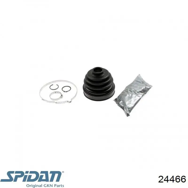 Пыльник шарнира угловых скоростей внутренний передний GKN-Spidan 24466 цена, от 15.47 USD
