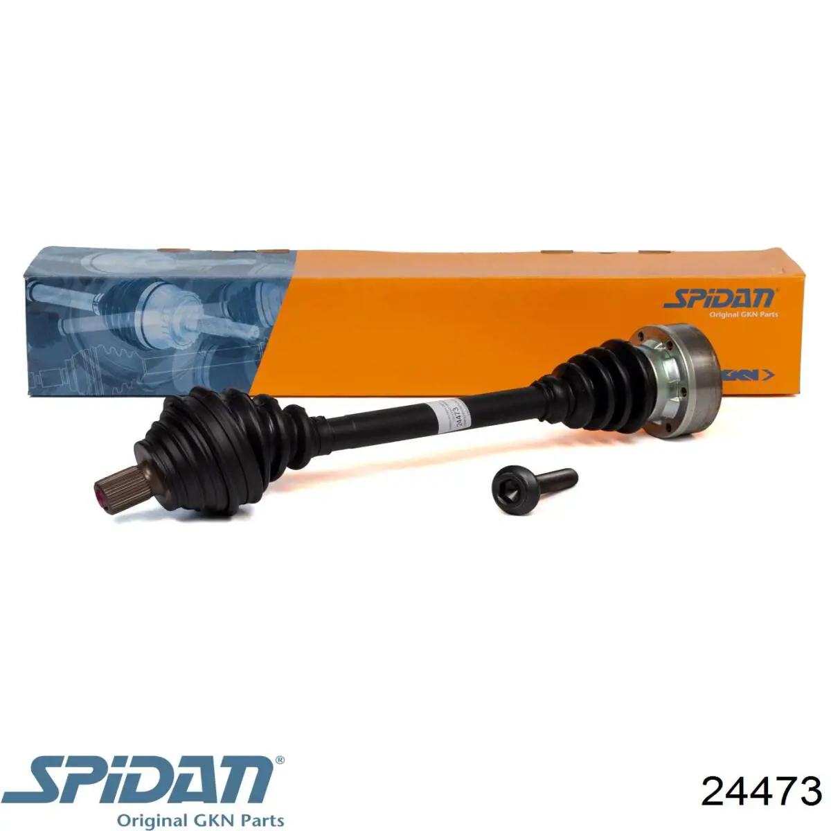 Левая полуось 24473 GKN-Spidan
