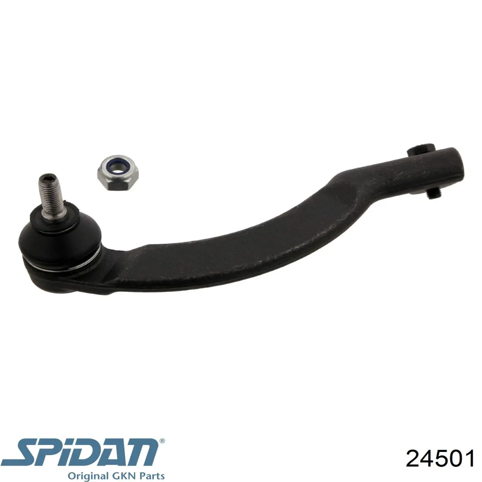 Правая полуось 24501 GKN-Spidan
