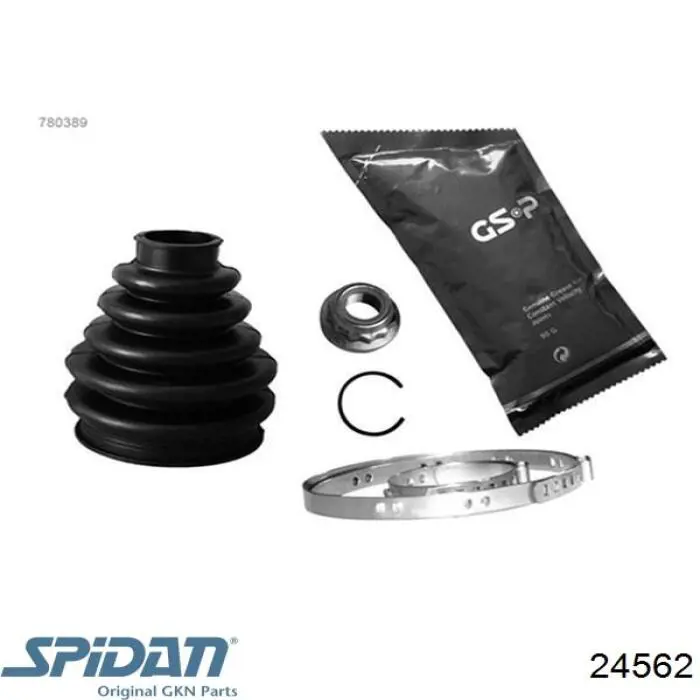 Чехол шруса GKN-Spidan 24562 цена, от 16.10 USD