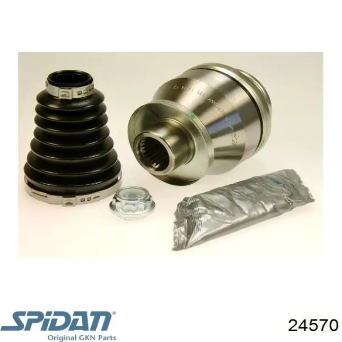 Шарнир угловых скоростей передний левый GKN-Spidan 24570 цена, от 137.55 USD