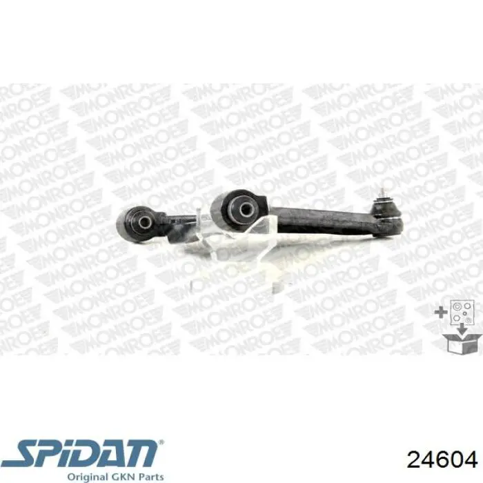 0374593 Opel Полуось передняя левая