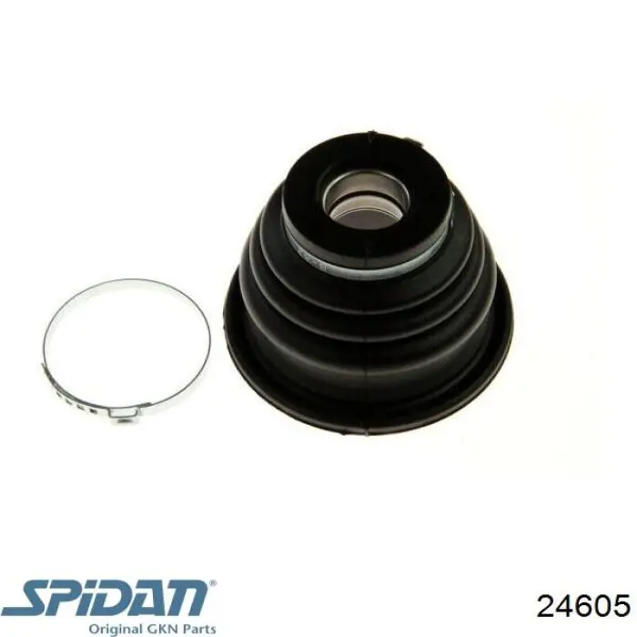 Пыльник шарнира угловых скоростей внутренний передний левый GKN-Spidan 24605 цена, от 11.71 USD