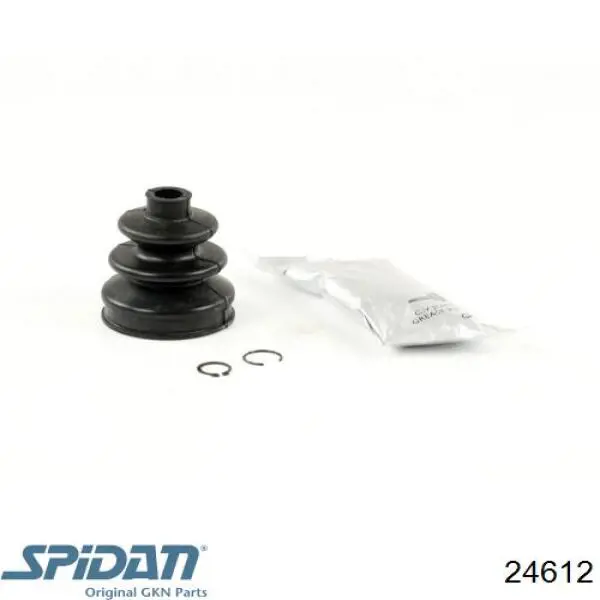 Пыльник ШРУСа задней полуоси наружный 24612 GKN-Spidan