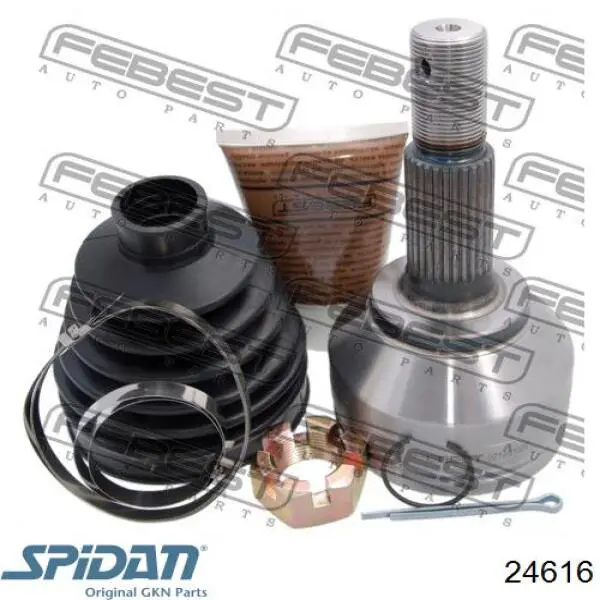 Купить 24616 GKN-Spidan Пыльник гранаты наружный, передний