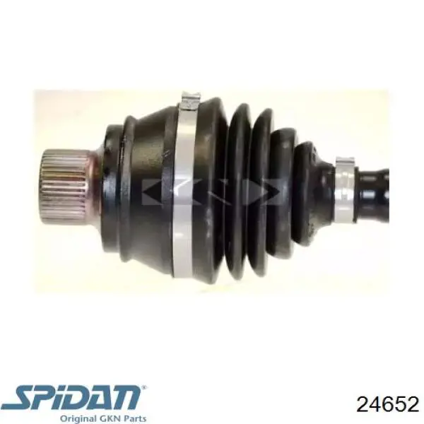 Полуось передняя 24652 GKN-Spidan