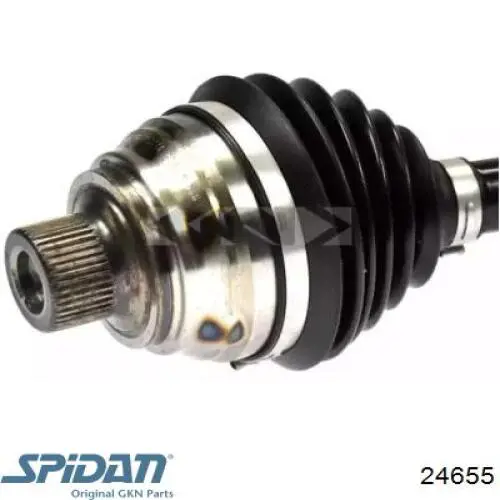 Полуось (привод) передняя 24655 GKN-Spidan