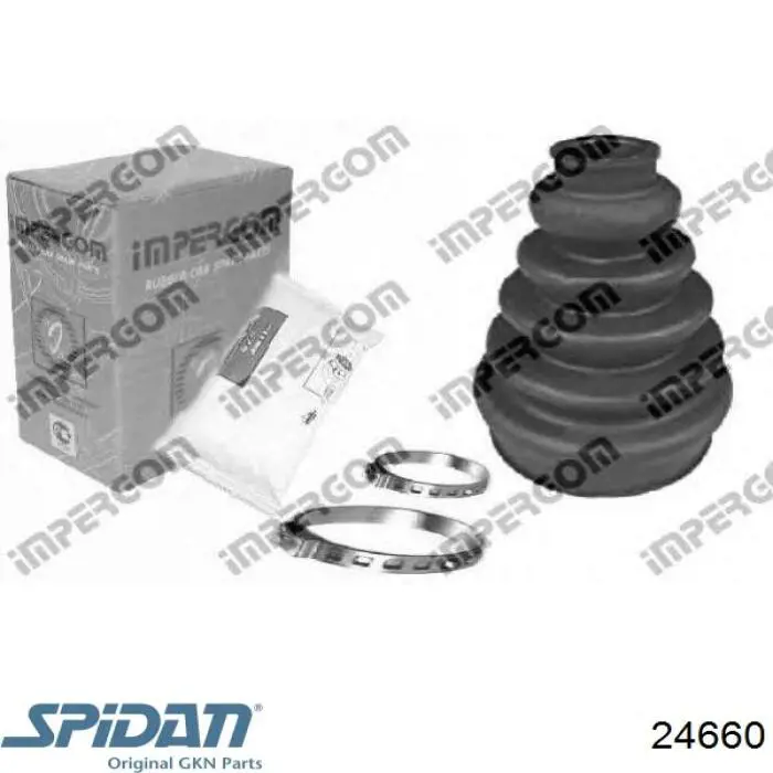 Купить 24660 GKN-Spidan Пыльник гранаты внутренний, передней полуоси