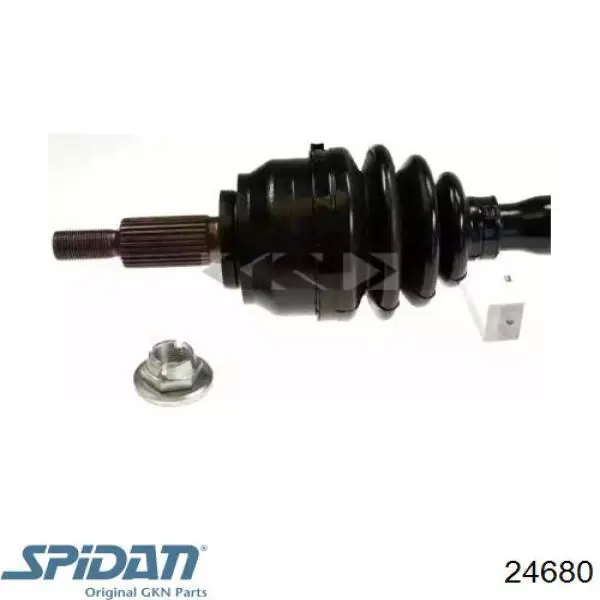 24680 GKN-Spidan привод передний левый