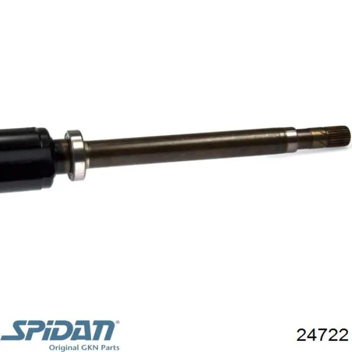 Правая полуось 24722 GKN-Spidan
