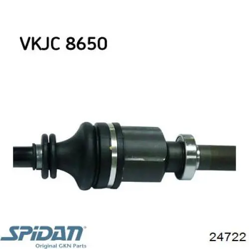 Привод правый GKN-Spidan 24722