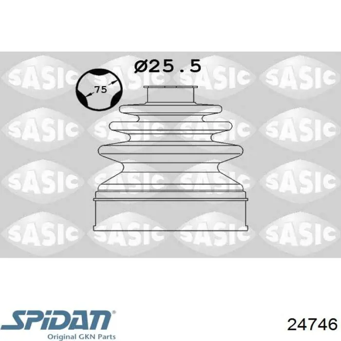 Пыльник ШРУСа внутренний 24746 GKN-Spidan