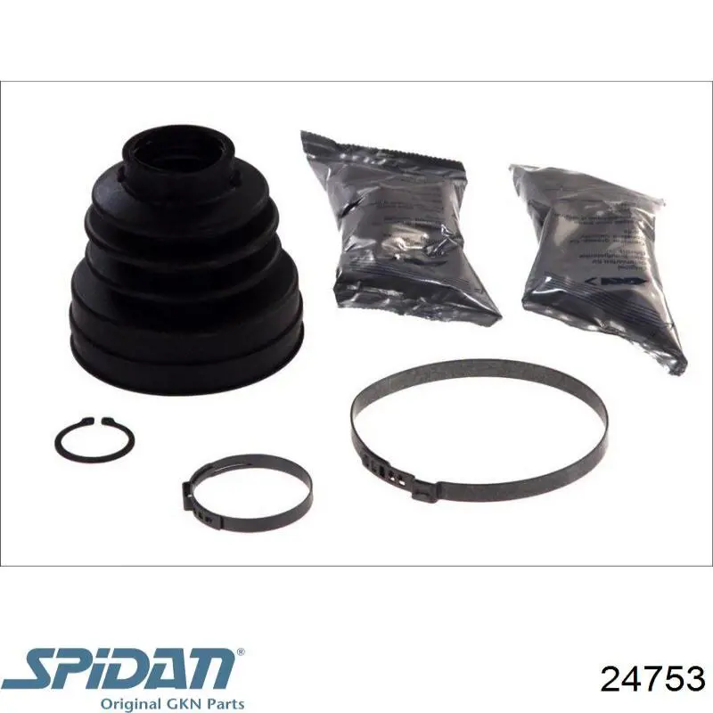 Купить 24753 GKN-Spidan Пыльник ШРУСа внешний, правый