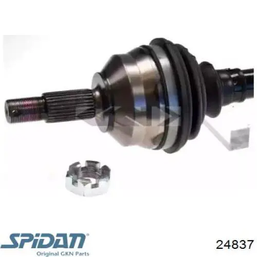 Левая полуось 24837 GKN-Spidan