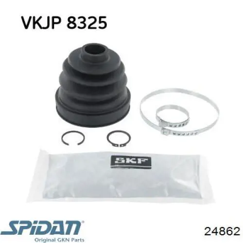 Купить 24862 GKN-Spidan Пыльник гранаты внутренний, передней полуоси
